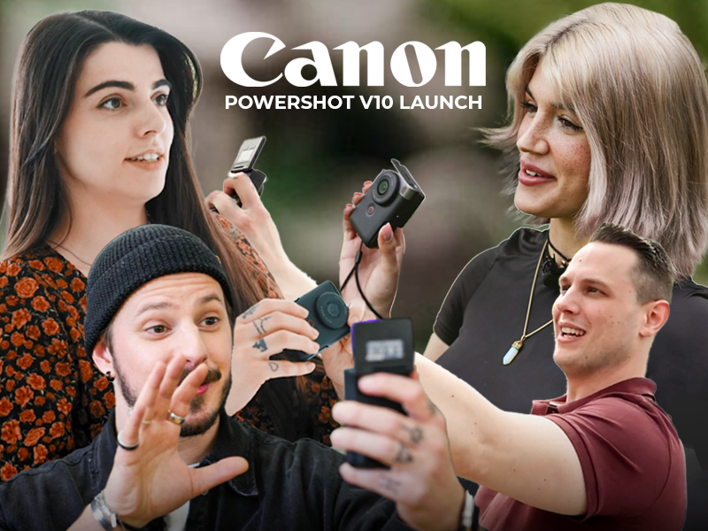 Canon PowerShot V10 Launch